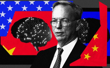 Eric Schmidt Warned Against China’s AI Industry. Emails Show He Also Sought Connections to It